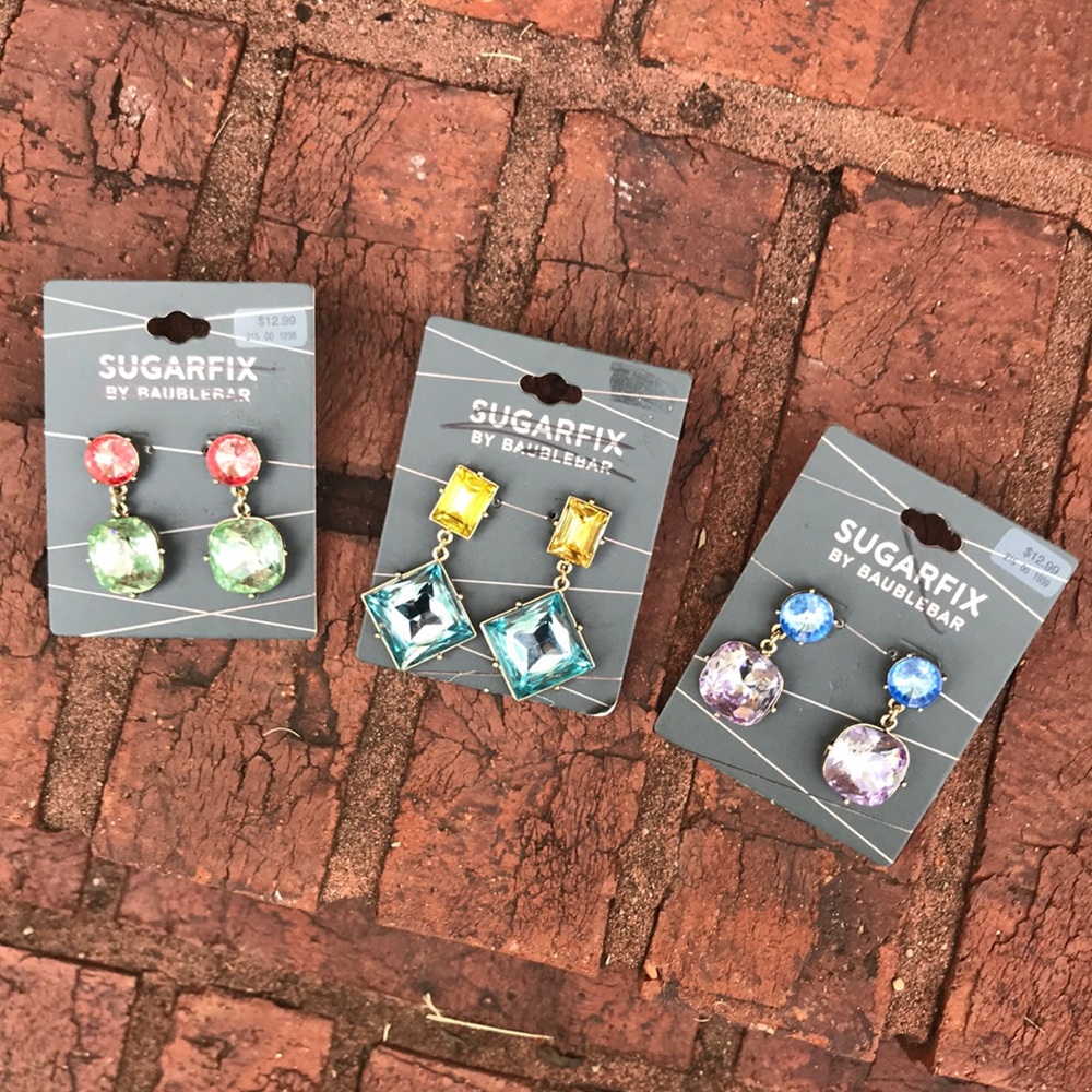 SugarFix by BaubleBar Earring Bundle